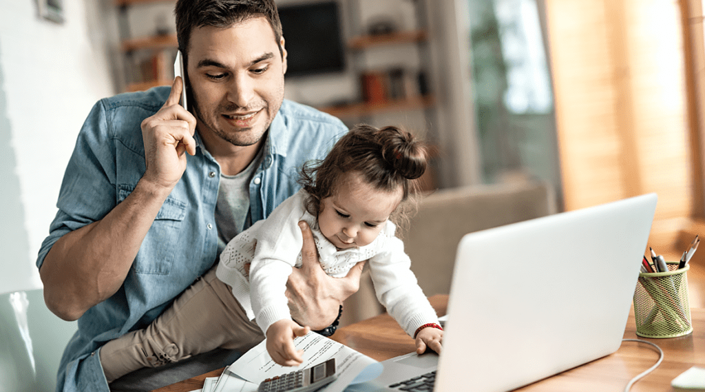 how to combine work and parenting