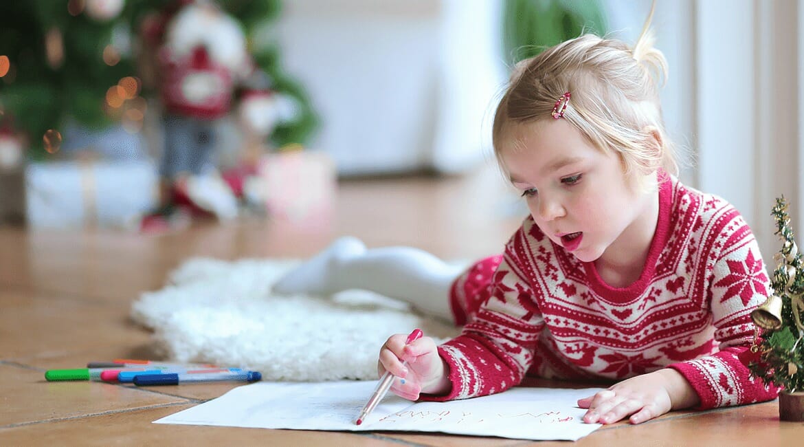 kids appreciate the Christmas gifts